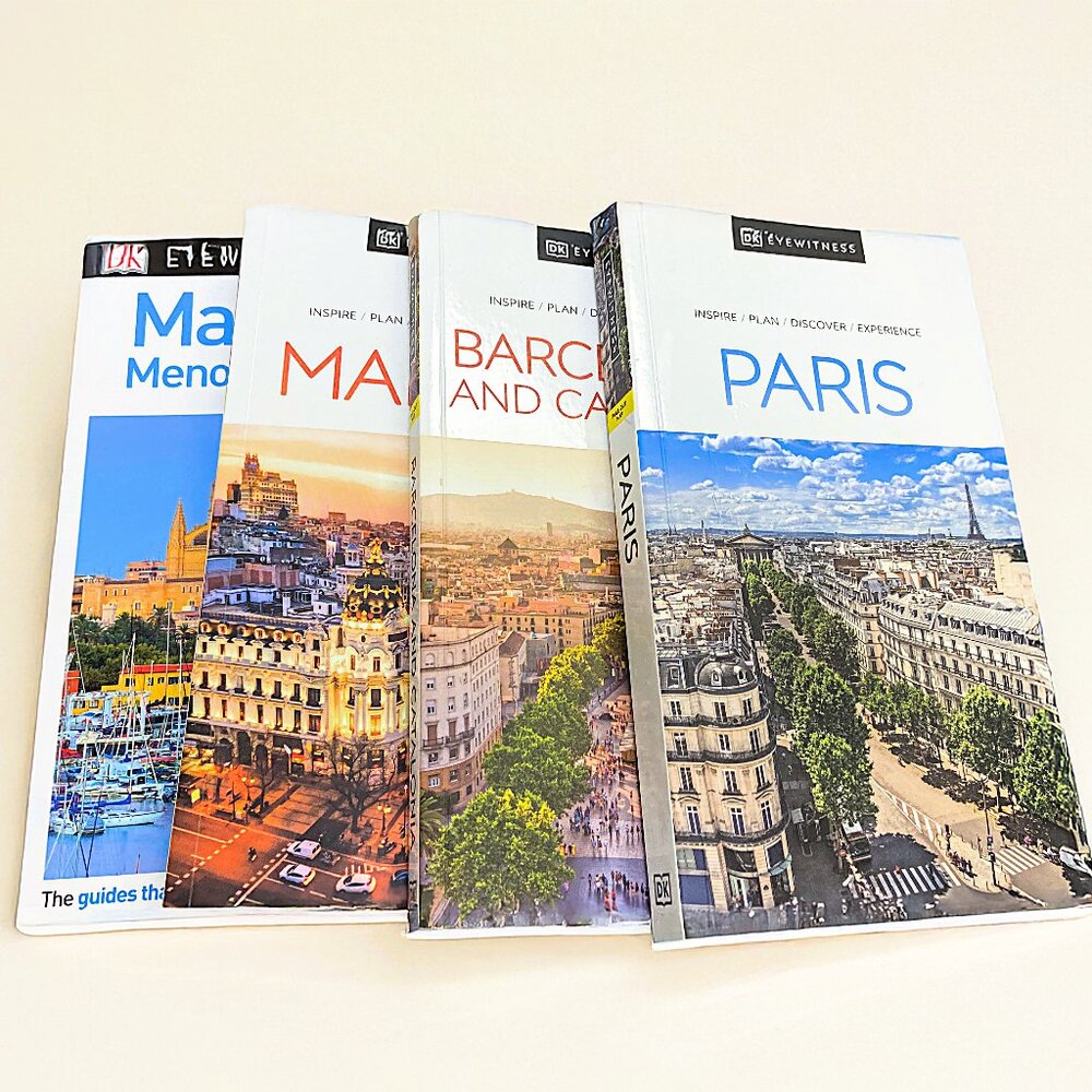 France & Spain Travel Guides Set